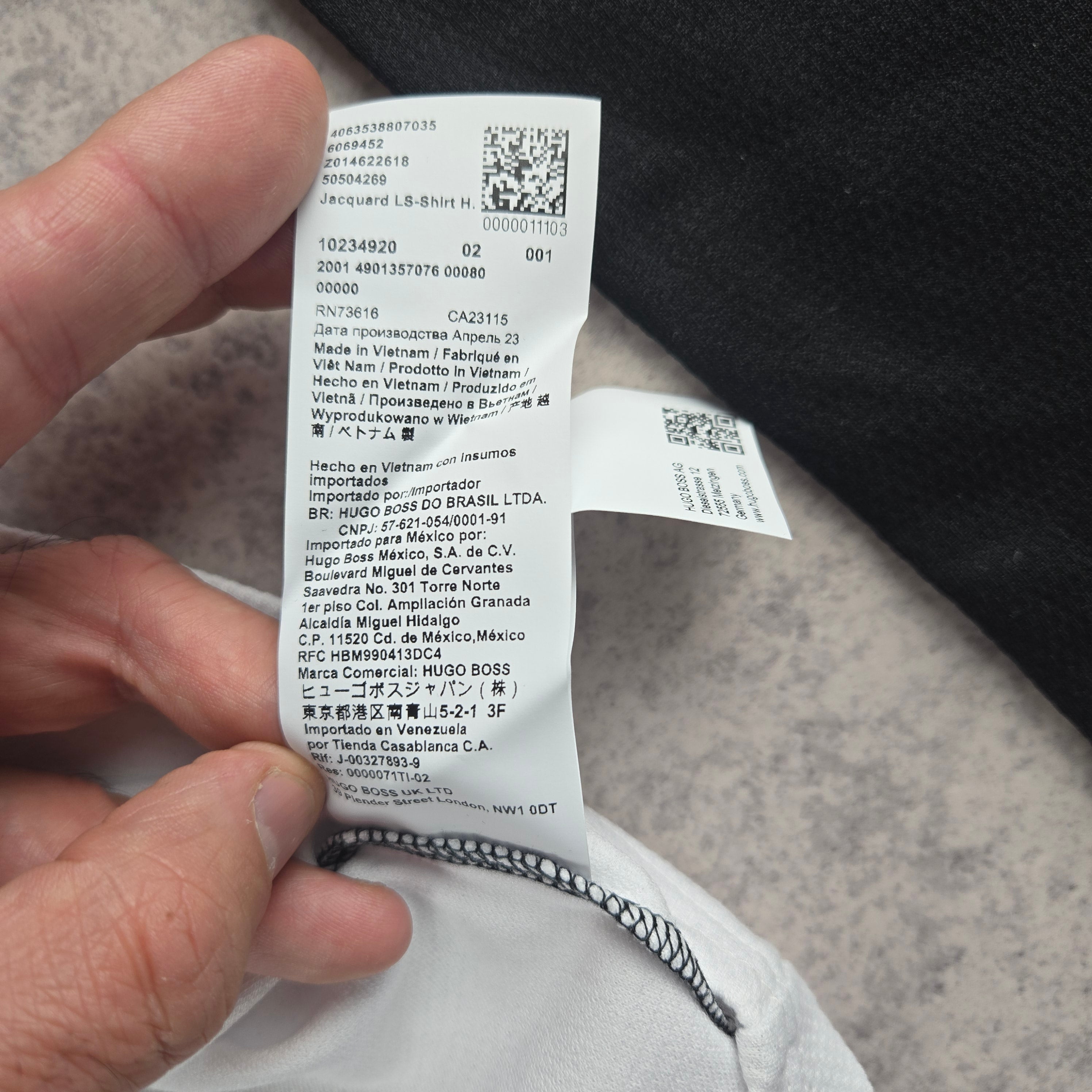 Sweat à capuche Hugo Boss Homme