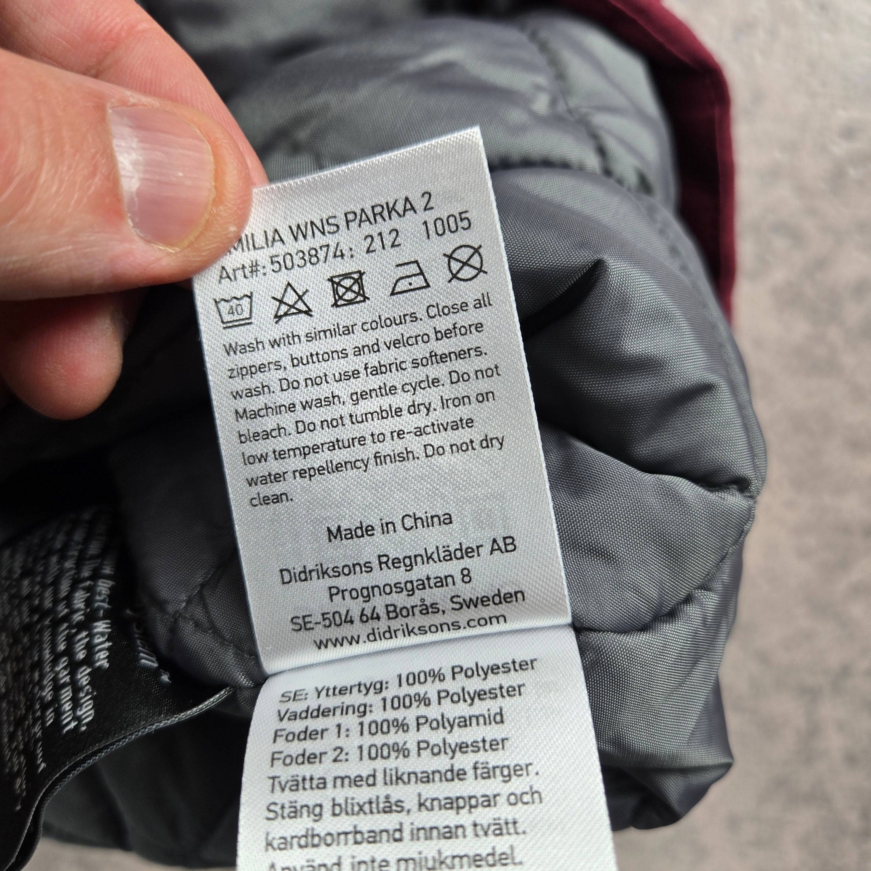 Parka Didriksons Femme