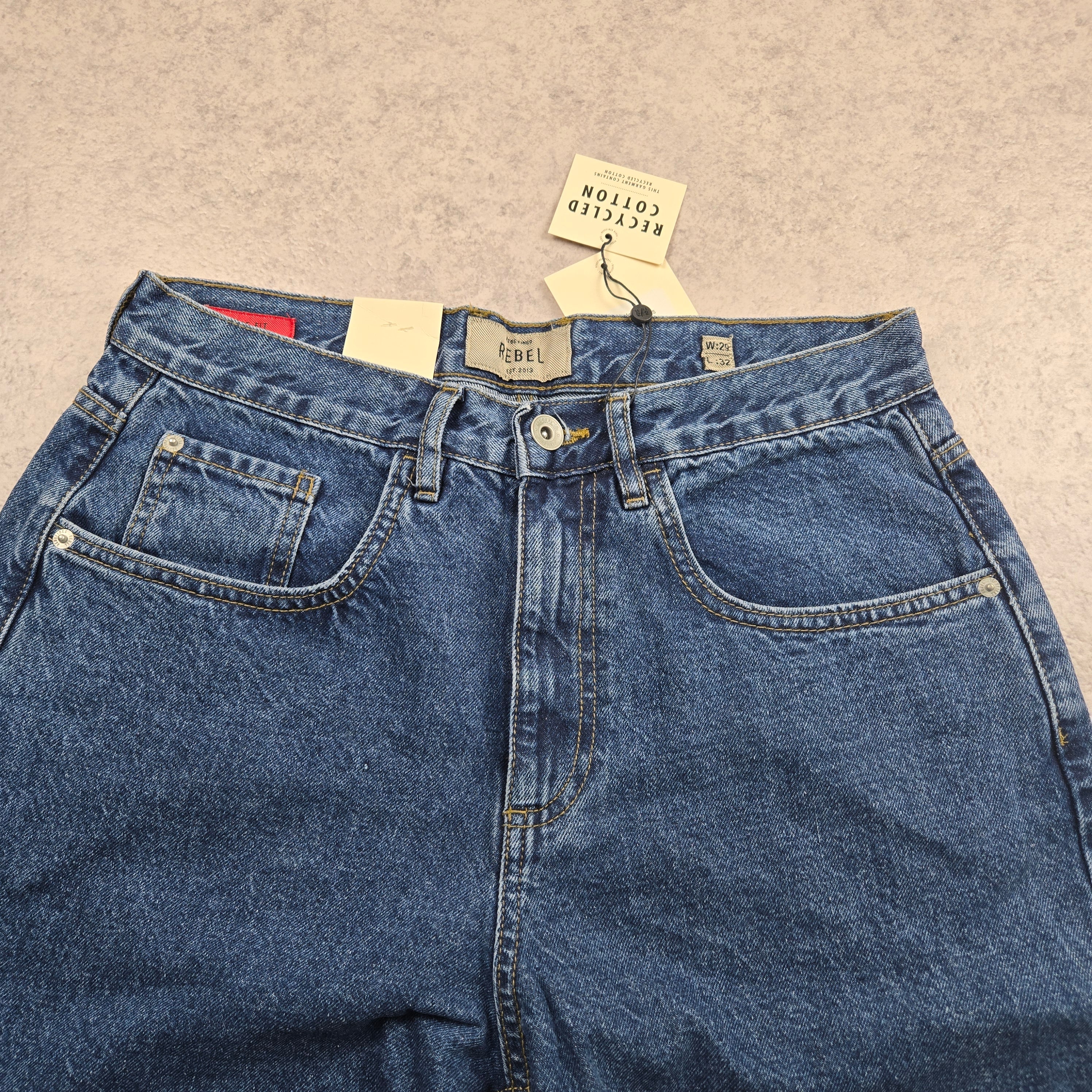 Jean Rebel coton loose fit
