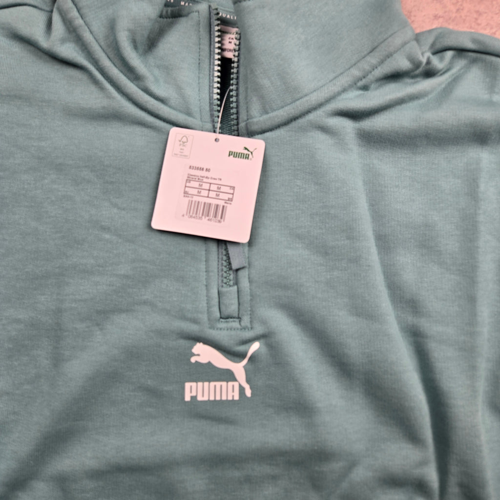 Sweat Puma col zippé