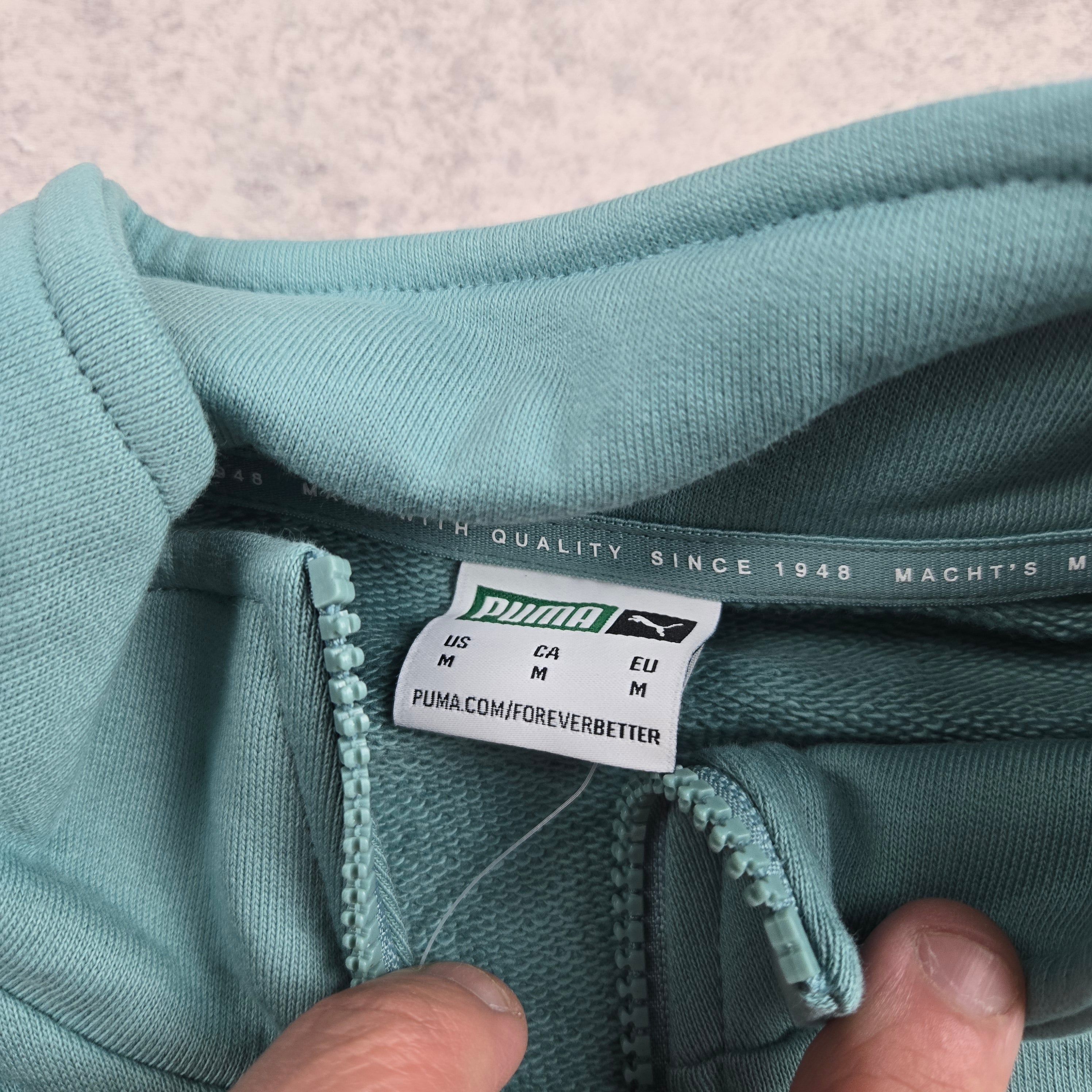Sweat Puma col zippé