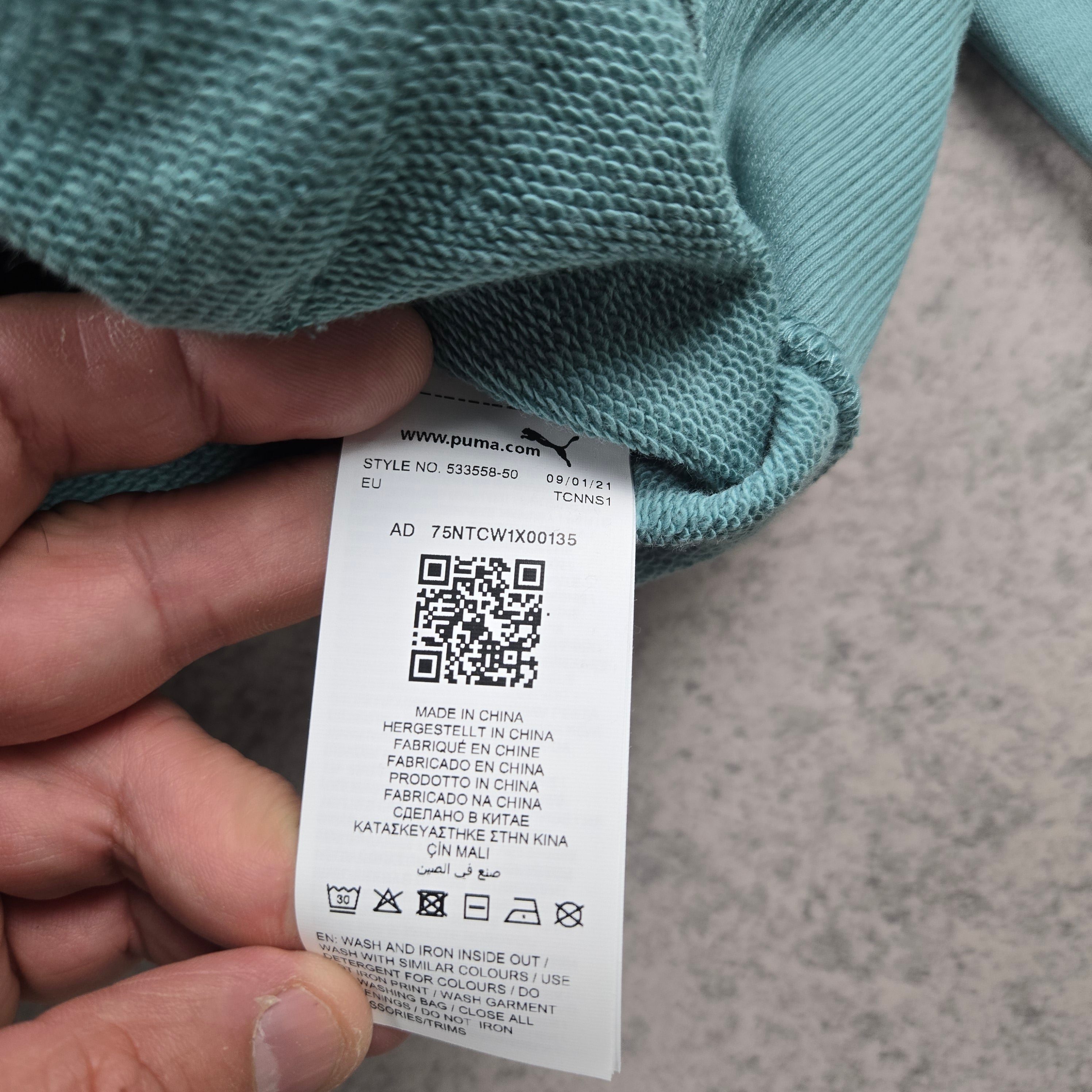 Sweat Puma col zippé