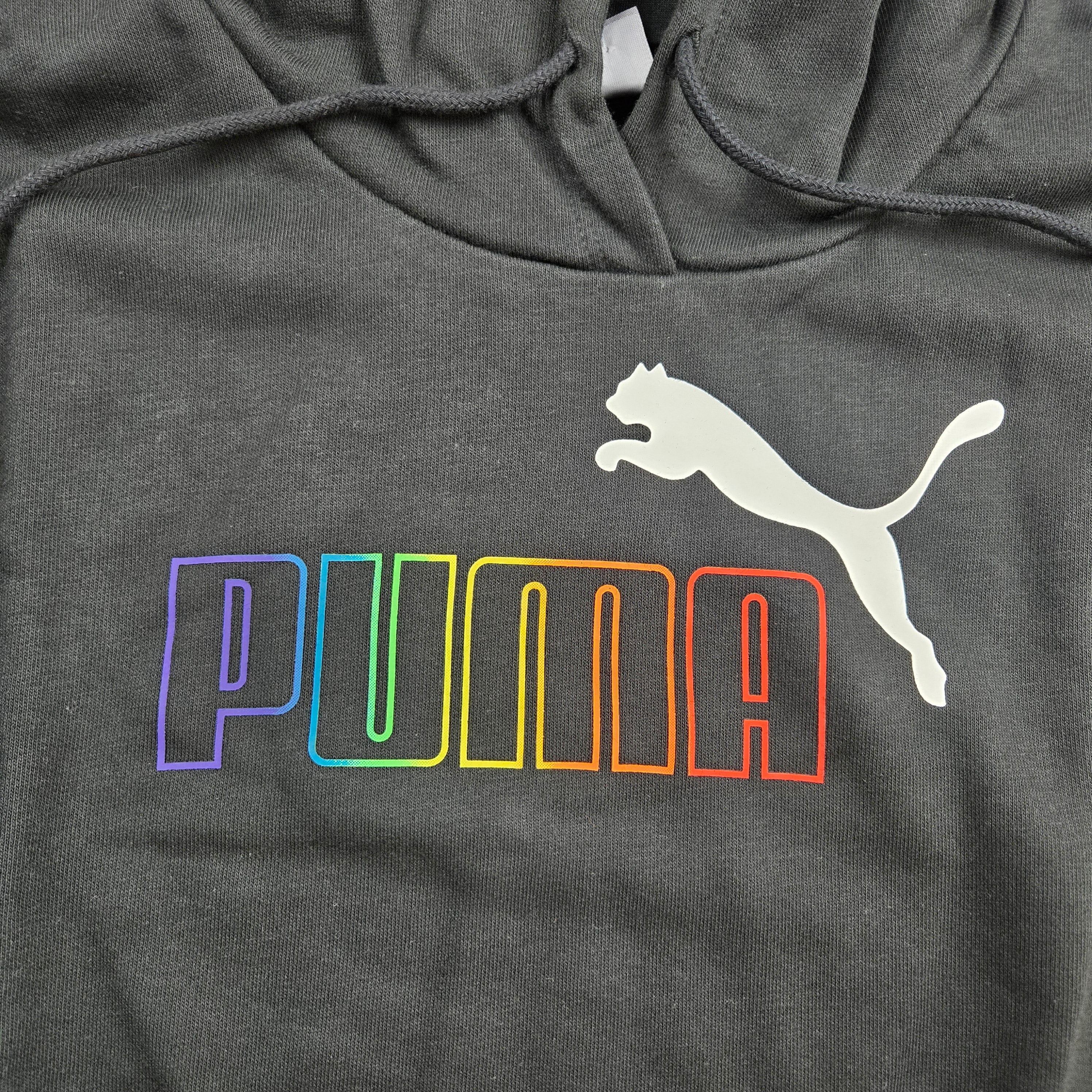 Sweat Puma à capuche cropped