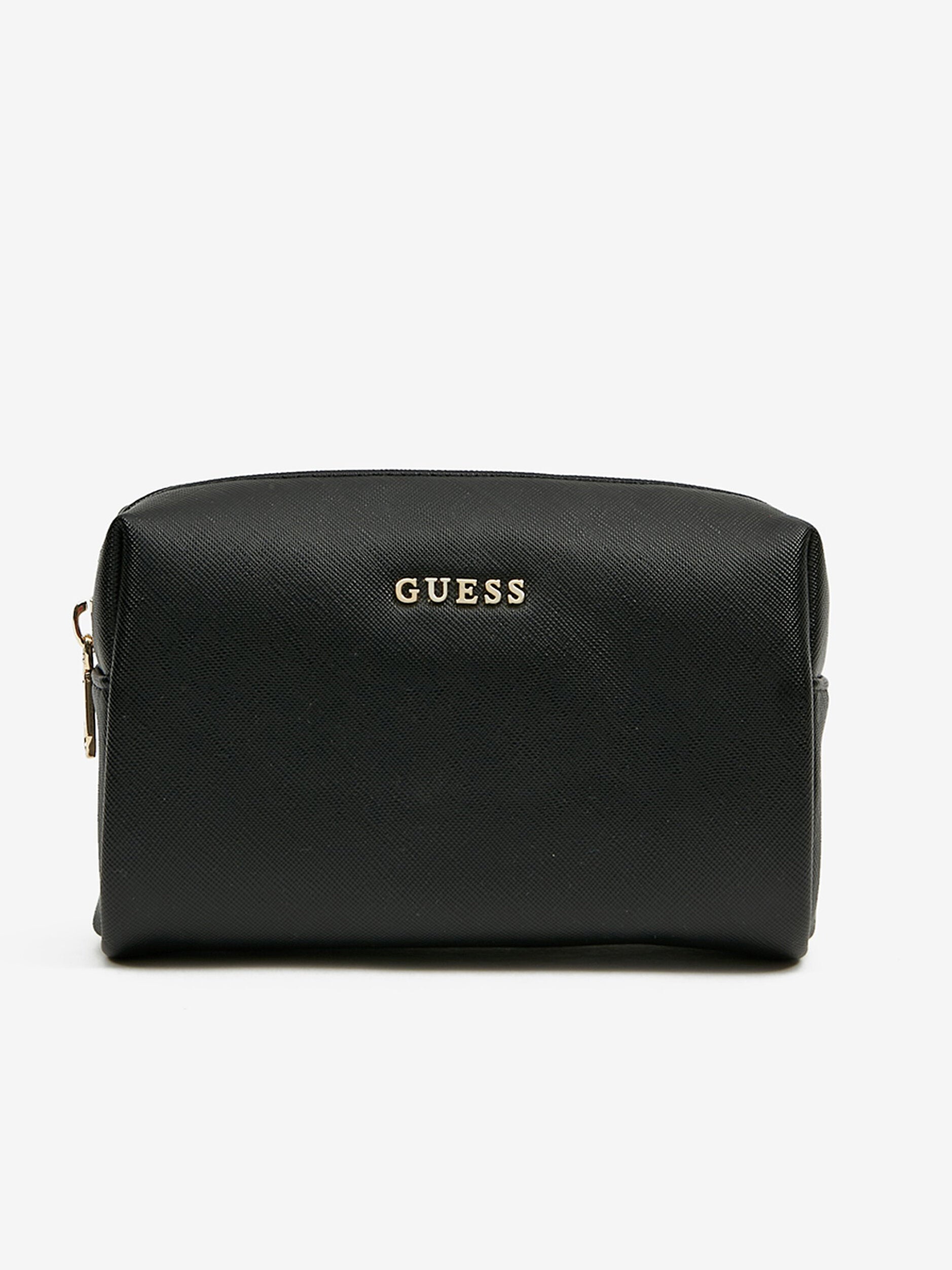 Article Guess femme noir noir Cosmetic Bag - taille One Size